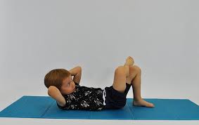 Ćwiczenia na mięśnie brzucha 5 - Fizjoterapia Dzieci - Wrocław